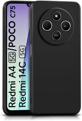 Aeidess Back Cover for Redmi A4 5G, POCO C75 5G, Redmi 14C 5G