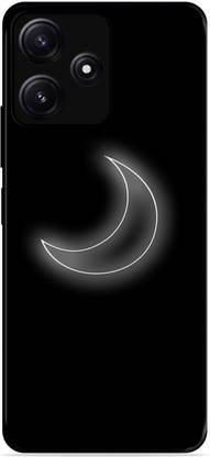 FAZAKA Back Cover for Poco M6 (5G) On Glossy Metal Phone Cover | THE MOON