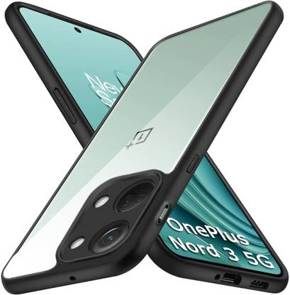 S-Gripline Back Cover for OnePlus Nord 3 5G, Premium Bumper Clear Transparent Case