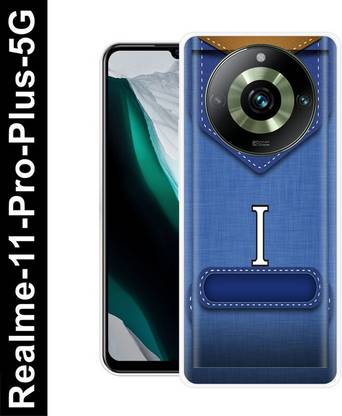 LUCKY MOBI.COM Back Cover for Realme 11 Pro Plus 5G, I NAME, I LOVE, I ALPHABET, I LETTER NAME