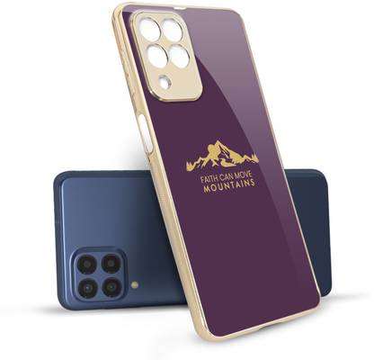 QRIOH Glass Back Cover for Samsung Galaxy M53 5G
