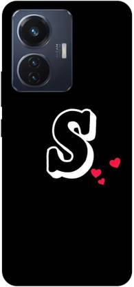 ThePrintlink Back Cover for Vivo T1 44W, S, S LOVE , S NAME, S ALPHABET, S LETTER