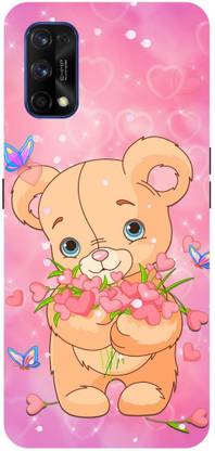 ADZIRE Back Cover for realme 7 Pro, RMX2170, TEDDY, BEAR, DOLL, CARTOON, ART