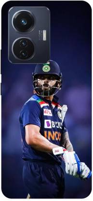 Thecoverking Back Cover for Vivo T1 44W, VIRAT KOHLI, VIRAT, CRICKETER, SPORTS