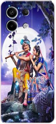 icusto Back Cover for REDMI Note 13 Pro 5G, MZB0G45IN Radha Krishna Lord Krishna Back Cover