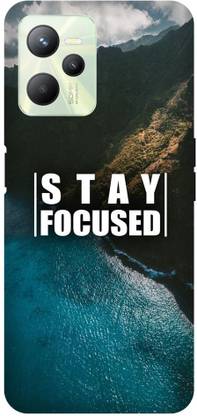 OLIWER Back Cover for Realme C35 RMX3511 Stay Focused, Wallpaper PRINTED BACK COVER