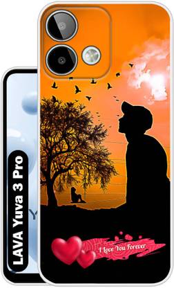 Case Club Back Cover for LAVA Yuva 3 Pro
