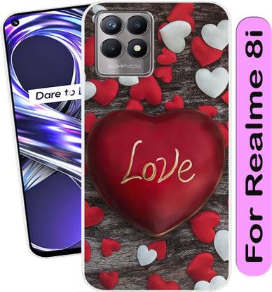 SmartGoldista Back Cover for Realme 8i