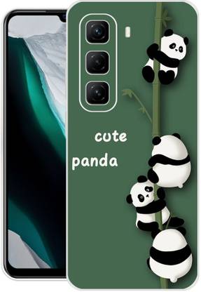 icusto Back Cover for Infinix Hot 50 5G, X6720 Cute panda Back cover