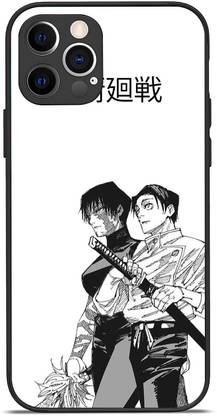 FAZAKA Back Cover for iPhone 12 Pro On Glossy Metal Phone Cover | YUTA WITH MIKEY