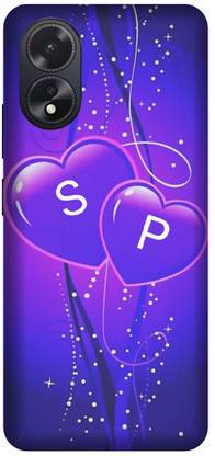 3D U PRINT Back Cover for OPPO A38, CPH2579,SP,S LOVE P,SP NAME,SP LETTER,SP ALPHABET