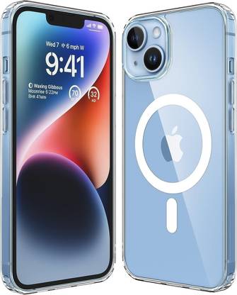 COPPAIRE Back Cover for iPhone 15 Plus Clear MagSafe Case