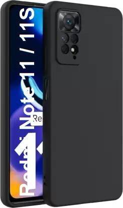 Coverskart Liquid Silicone Back Cover for Redmi Note 11 / 11S, Silky-Soft Touch Full Body Protection Shockproof Case