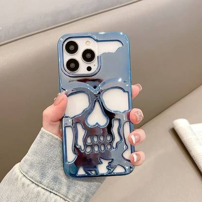 INNOPACE Back Cover for iPhone 14 Pro | 3D Skull Latest Back Cover/Case