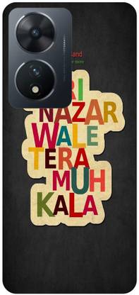 Fashion Crush Back Cover for Vivo T2 5G,V2240, Buri Nazar wale Tera Muh Kala