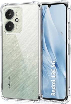 ShieldTech Back Cover for Redmi 13C 5G Transparent Mobile Back Cover Case For Redmi 13C 5G