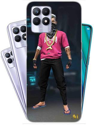 AJM Back Cover for Realme 8i Designer Case Cover with Game Pro Player Design