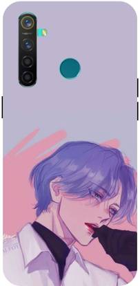 ADZIRE Back Cover for realme 5 Pro, RMX1971, LANGA, HASEGAWA, BTS, SINGER