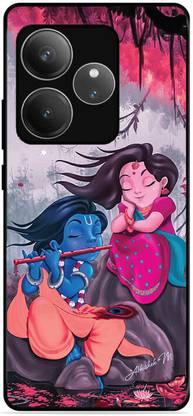leeon Back Cover for Realme GT6, Bal Gopal & Radha
