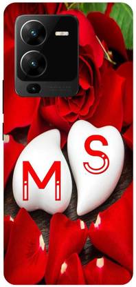 जुग्गा बैक कवर vivo V25 Pro 5G, V2158, M LOVES S NAME,M NAME, S LETTER, ALPHABET,M LOVE S NAME के लिए