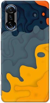 NDCOM Back Cover for POCO F3 GT Colorful Pattern Printed