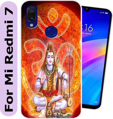 SmartGoldista Back Cover for Mi Redmi 7