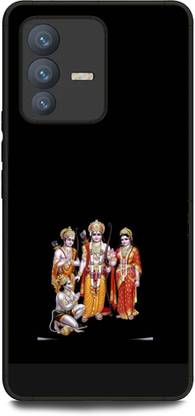INDICRAFT Back Cover for Vivo V23 5G (RAM JI, JAI SHREE RAM, LORD RAM, HANUMAN JI, GOD )