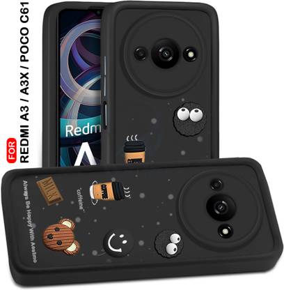 AESTMO Back Cover for Redmi A3, REDMI A3X, POCO C61