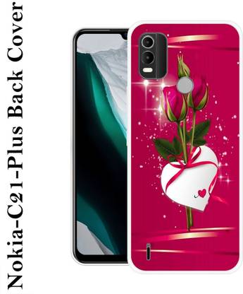 PINKLAND Back Cover for Nokia C21 Plus