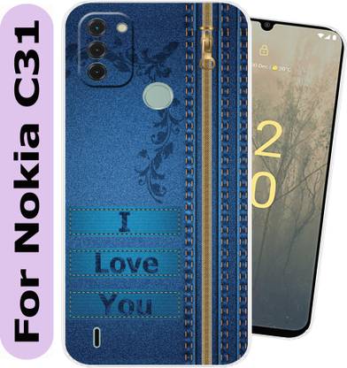 SmartGoldista Back Cover for Nokia C31