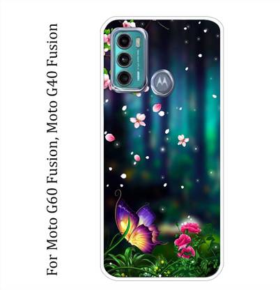Moto G60 Fusion, Moto G40 Fusion Silicon Back Cover