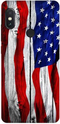 play fast Back Cover for Redmi Note 5 Pro, MZB6082IN, US, FLAG, RED, WHITE, CAMO, BLUE
