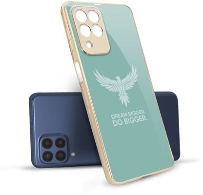 QRIOH Glass Back Cover for Samsung Galaxy M53 5G