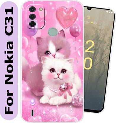 SmartGoldista Back Cover for Nokia C31