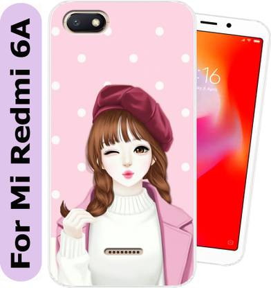 SmartGoldista Back Cover for Mi Redmi 6A