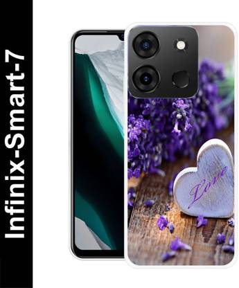 DEVLIYACASE Back Cover for Infinix Smart 7 FLOWERS, LOVE, HEART, ROSE, COUPLE, GIRL BOY