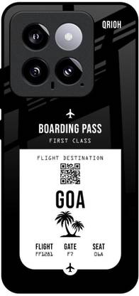 QRIOH Glass Back Cover for Mi 14