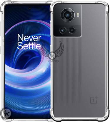 Kreatick Back Cover for Clear Case Compatible For ONEPLUS-10R Silicon Yellowing-Resistant