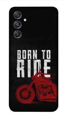 NDCOM Back Cover for Samsung Galaxy S23 FE Born To Ride Bike