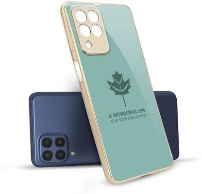 QRIOH Glass Back Cover for Samsung Galaxy M53 5G