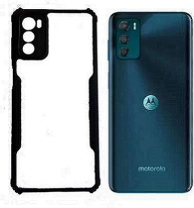 Empire Accessories Back Cover for Moto G62 Edge to Edge Boom Transparent Ipkay case