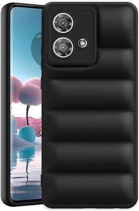 SnapStar Back Cover for Motorola Edge 40 Neo(Puffer Case | Camera Protection | Soft & Flexible Case)