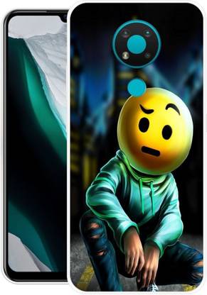 SHIVKUDI Back Cover for Nokia 3.4
