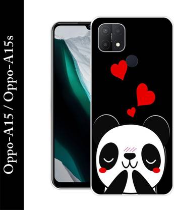 आर्टोक्स OPPO A15/ OPPO A15S cute panda printed back cover के लिए