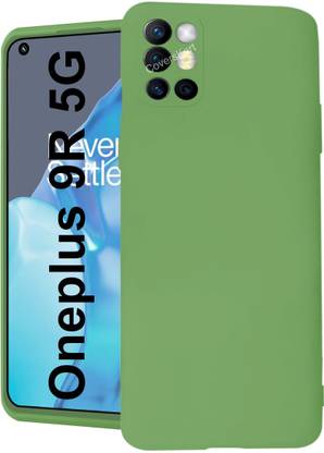 Coverskart Liquid Silicone Back Cover for OnePlus 9R 5G, Silky-Soft Touch Full Body Protection Shockproof Case