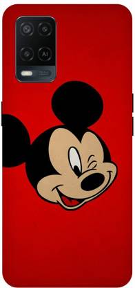 Indus Back Cover for OPPO A54- MICKEY: MOUSE: MINNIE: MOUSE: FUNNY