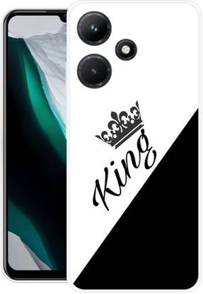 Indus Back Cover for Infinix HOT 30i, King, Crown, Design, Boys, Lover, 91