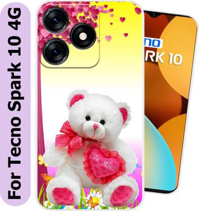 Coolcase Back Cover for Tecno Spark 10 4G, Tecno Spark 10