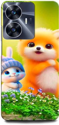 GRAFIQE Back Cover for Vivo Y02T CUTE, HAPPY, TOGETHER, FUNNY, LOVE