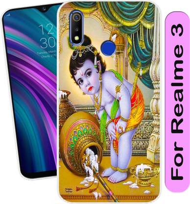 SmartGoldista Back Cover for Realme 3